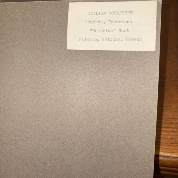 Vintage Beatrice of Aragon Mounted Greek Sculpture Bust Photo Francesco Laurana - Picture 2 of 3